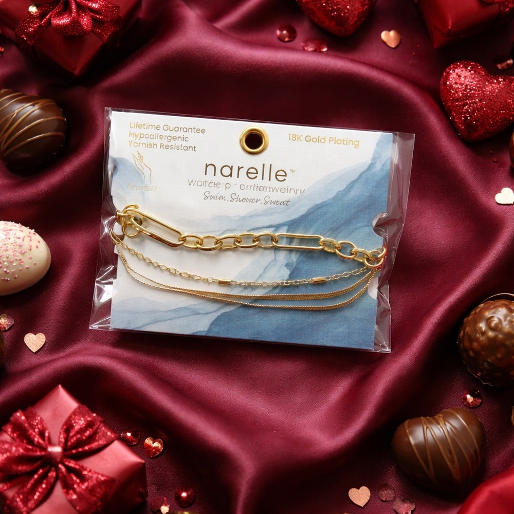Narelle 18K Gold Plated Bracelet Set